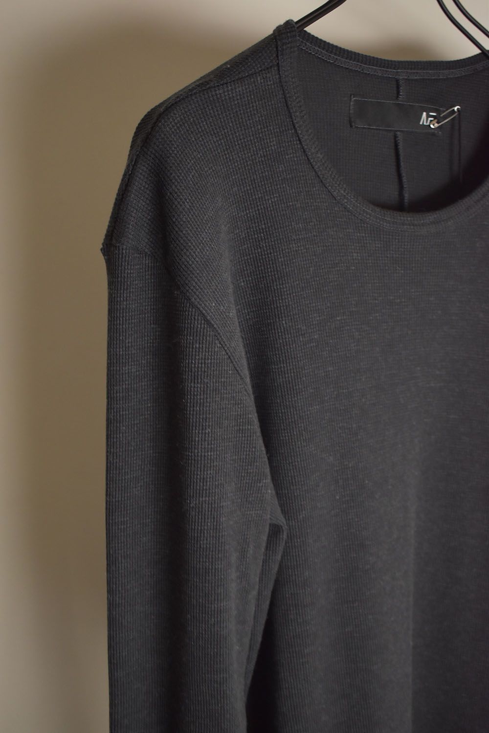 Crew Neck Top"D.Grey" / クルーネックトップ"ダークグレー"