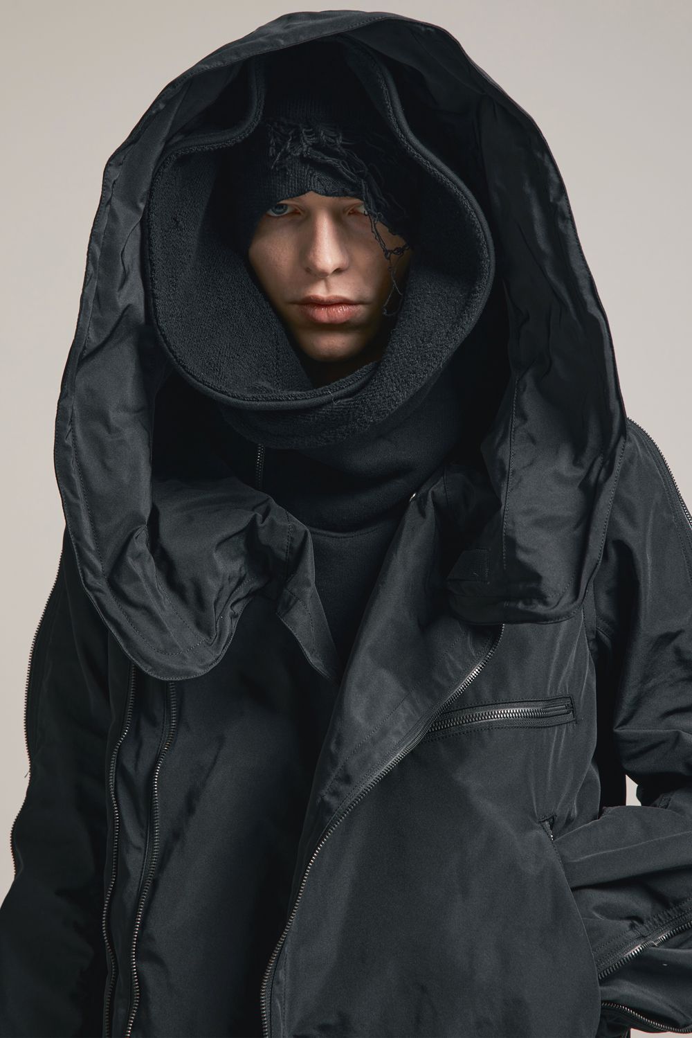 Multi Zip Military Parka Coat"Black" / マルチジップミリタリーパーカーコート"ブラック"