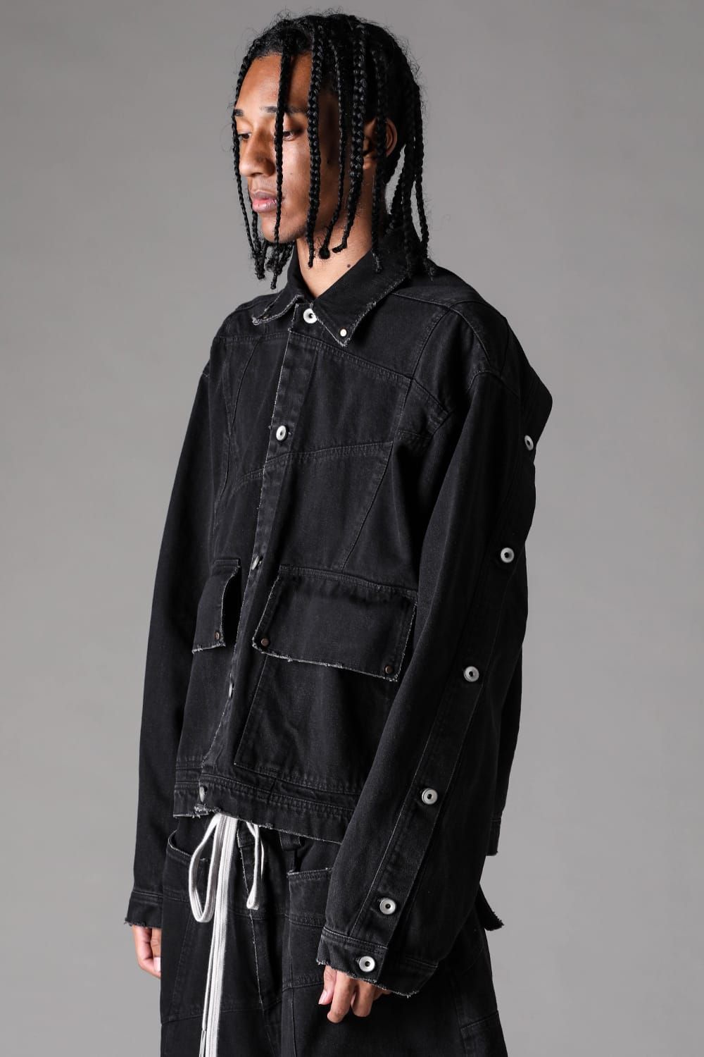 《2027SS先行予約》Denim Jacket"Black" / デニムジャケット"ブラック"
