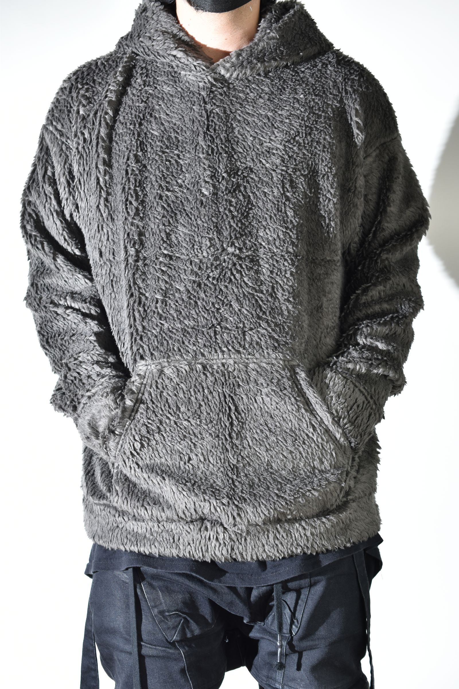 Oversized Pullover Hoodie "Charcoal" / オーバーサイズプルオーバーフーディ"チャコール"