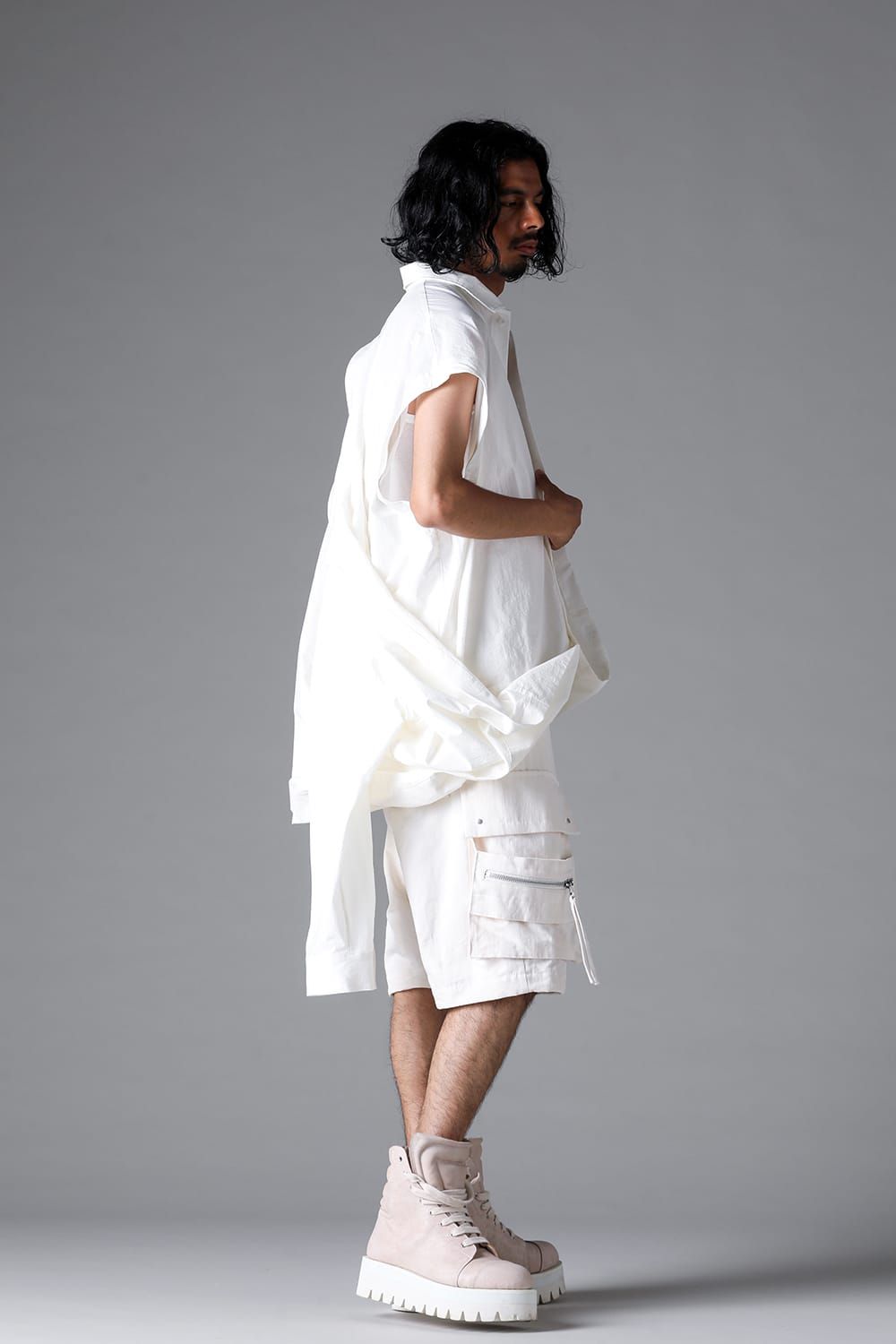 《2026SS先行予約》Coalesce Shirts"Black / White /Stone" / コウアレスシャツ"ブラック/ホワイト/ストーン"