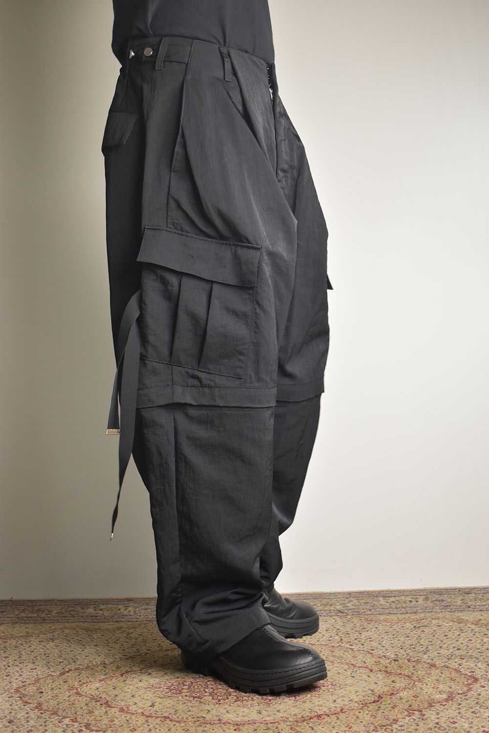 Detachable Cargo Pants"Black"/ デタッチャブルカーゴパンツ"ブラック"