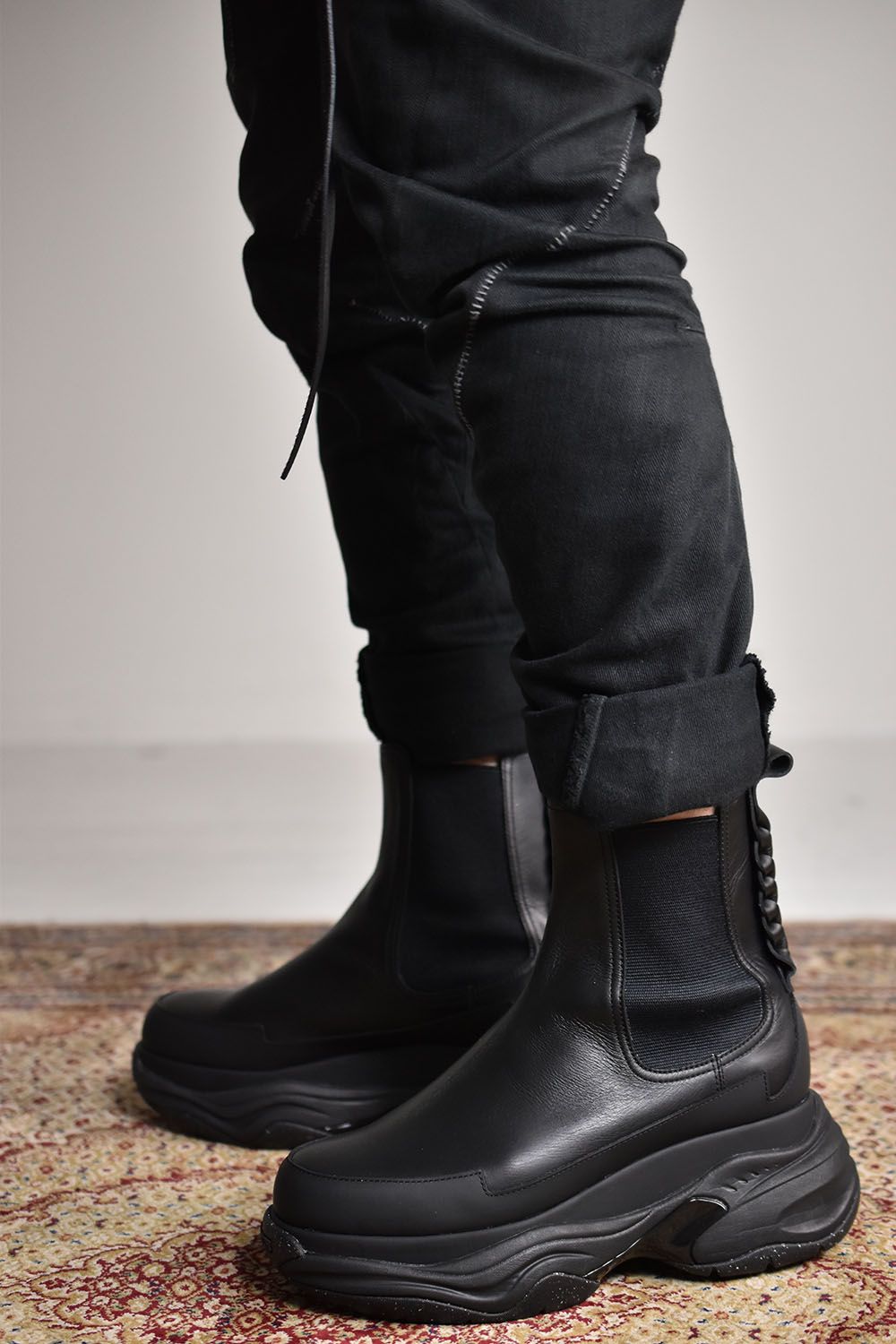 Side Goa Boots"Black"/サイドゴアブーツ"ブラック"