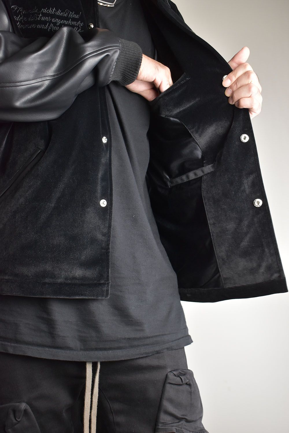 Two Face Coach Jacket"Black" / ツーフェイスコーチジャケット"ブラック"