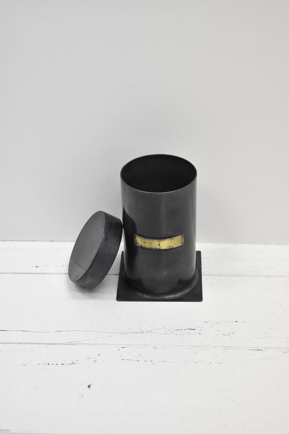 Brass Vase  Object Circle Short(花器キャンドル)