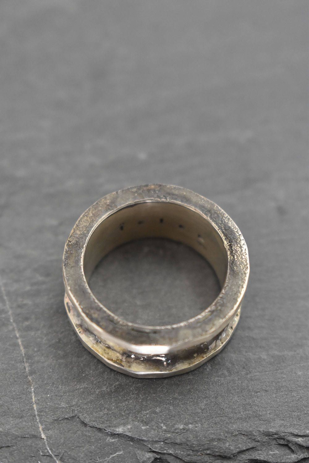 Japanese Enamel Ring"White"
