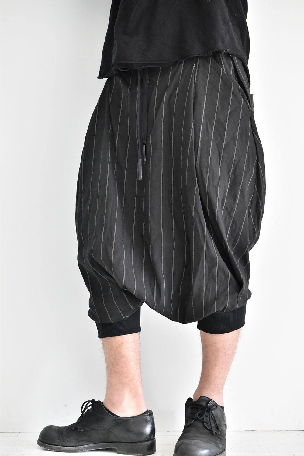 《ラスト1点》Balloon Stripe Sarouel Shorts