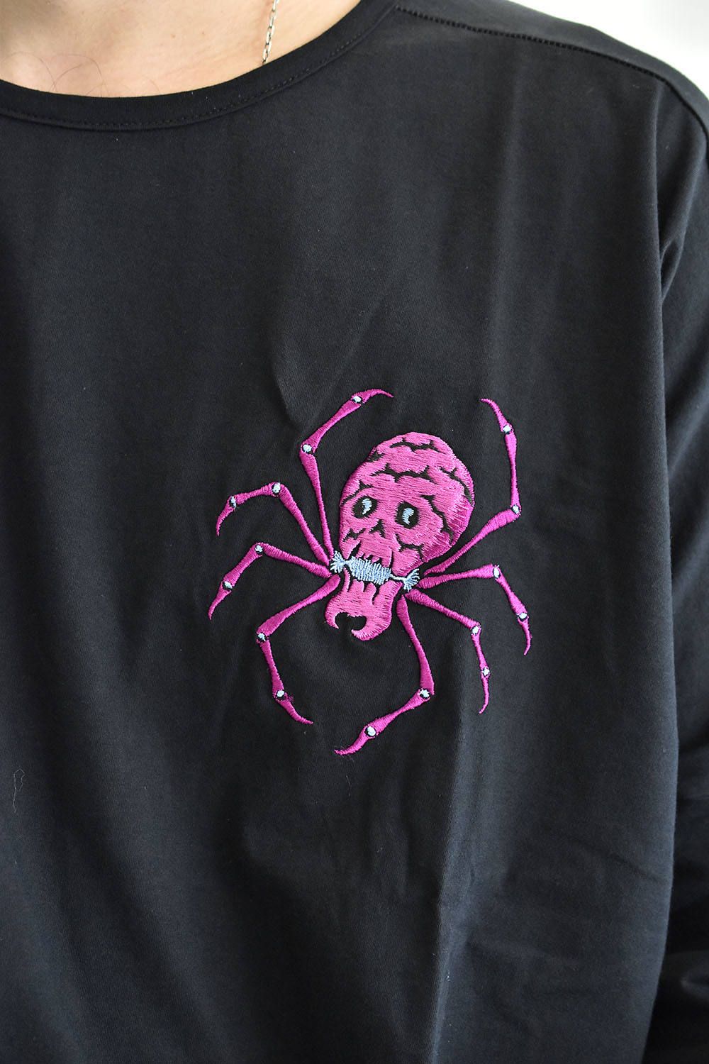 Dolman L/S"embroidery" Black