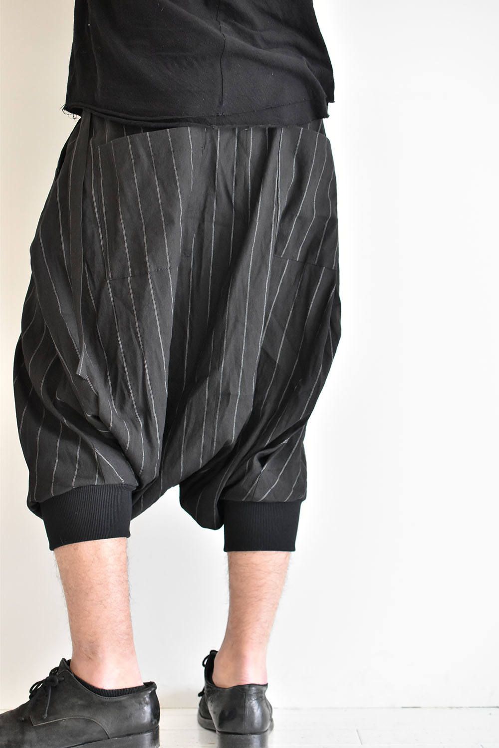 《ラスト1点》Balloon Stripe Sarouel Shorts