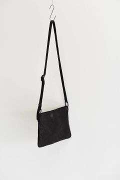 Leather Sacoche Bag / レザーサコッシュバッグ "Black"