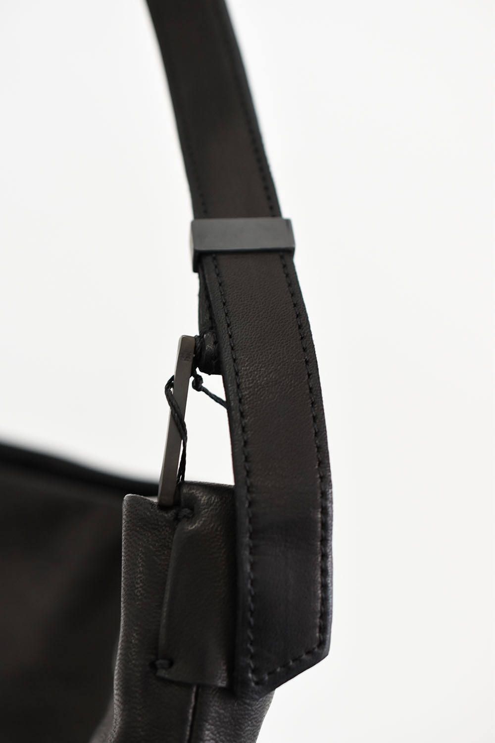 Leather Sacoche Bag / レザーサコッシュバッグ "Black"