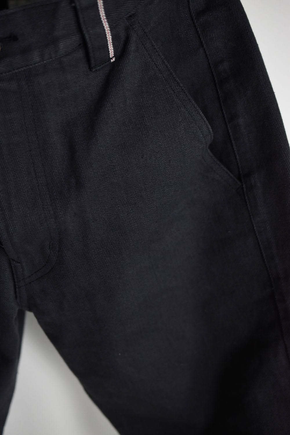 Selvedge Denim Pants"Charcoal Black"/セルヴィッチデニムパンツ"チャコールブラック"