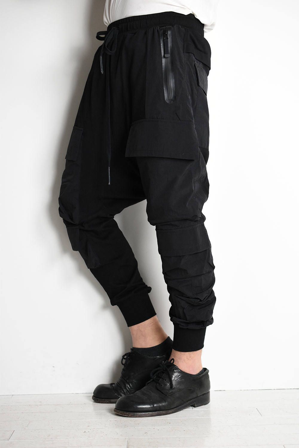 《ラスト1点!!》Military Sarouel Pants"Black"/ミリタリーサルエルパンツ"ブラック"