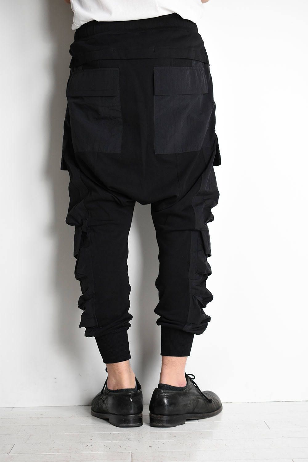 《ラスト1点!!》Military Sarouel Pants"Black"/ミリタリーサルエルパンツ"ブラック"