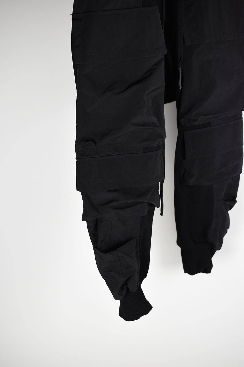 《ラスト1点!!》Military Sarouel Pants"Black"/ミリタリーサルエルパンツ"ブラック"
