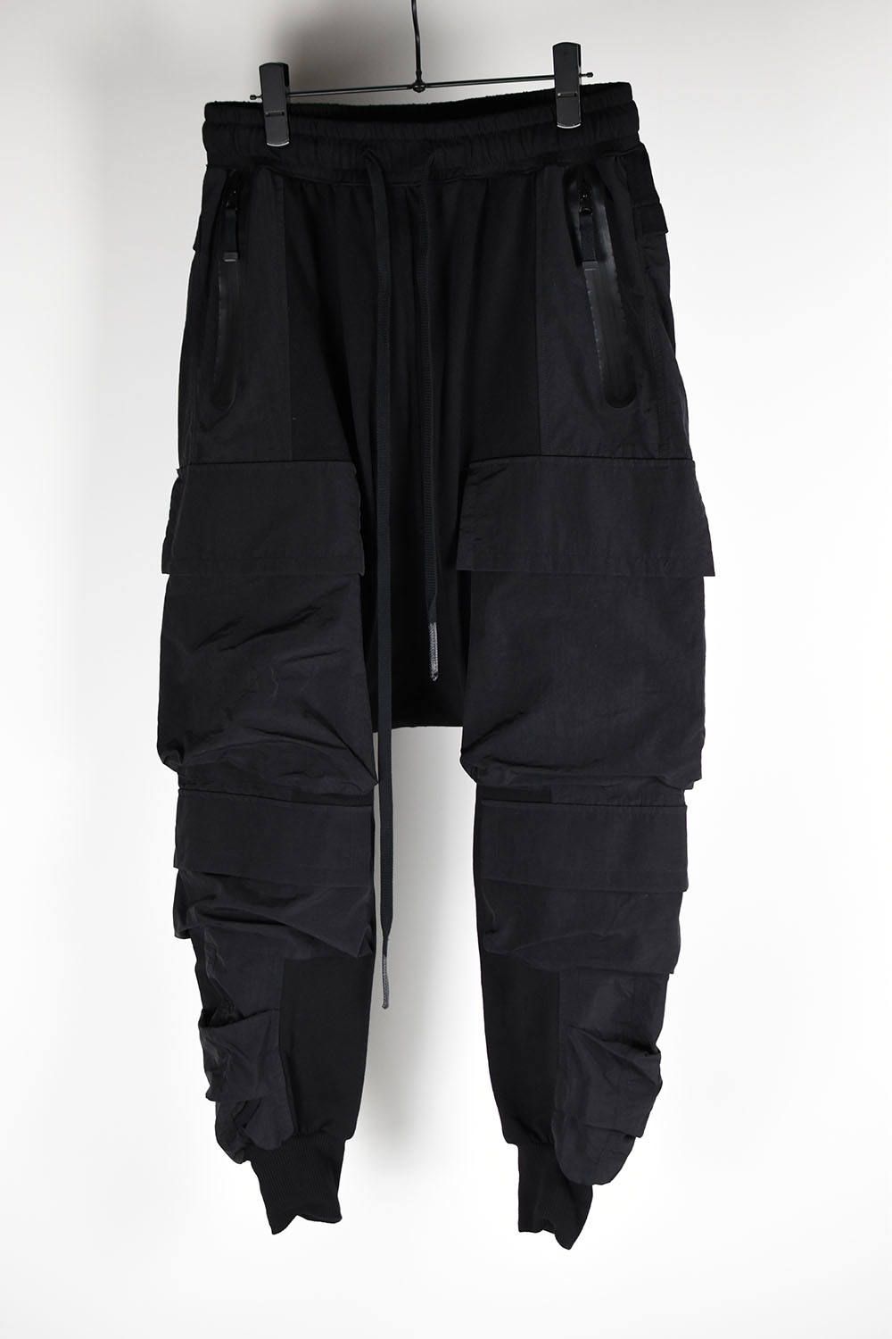 《ラスト1点!!》Military Sarouel Pants"Black"/ミリタリーサルエルパンツ"ブラック"