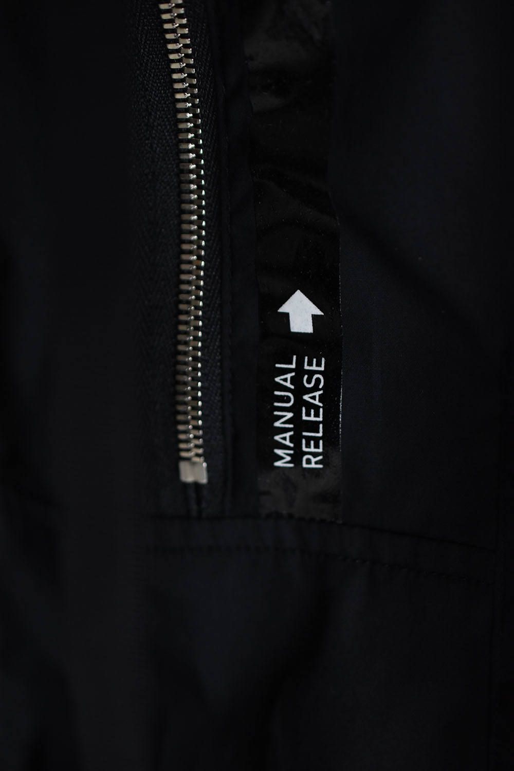 HALF ZIP PULLOVER SHIRT"Black"/ハーフジッププルオーバーシャツ"ブラック"