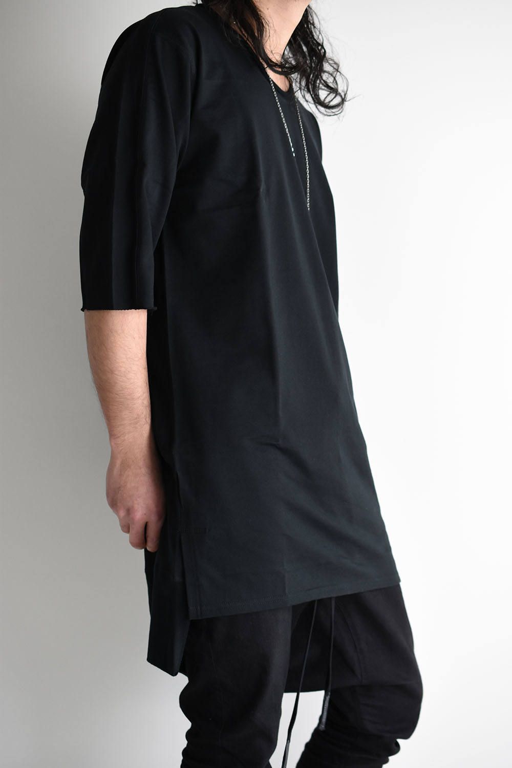 《ラスト1点!!》NUDE"Back Print S/S Loose Fit T Shirt"Black"/ヌードバックプリント ルーズフィットTee"ブラック"