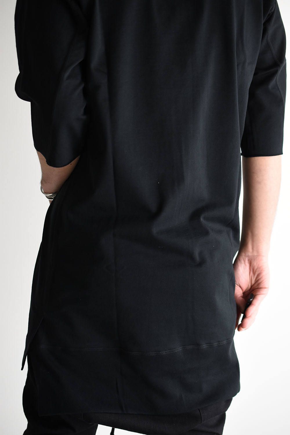 《ラスト1点!!》NUDE"Back Print S/S Loose Fit T Shirt"Black"/ヌードバックプリント ルーズフィットTee"ブラック"