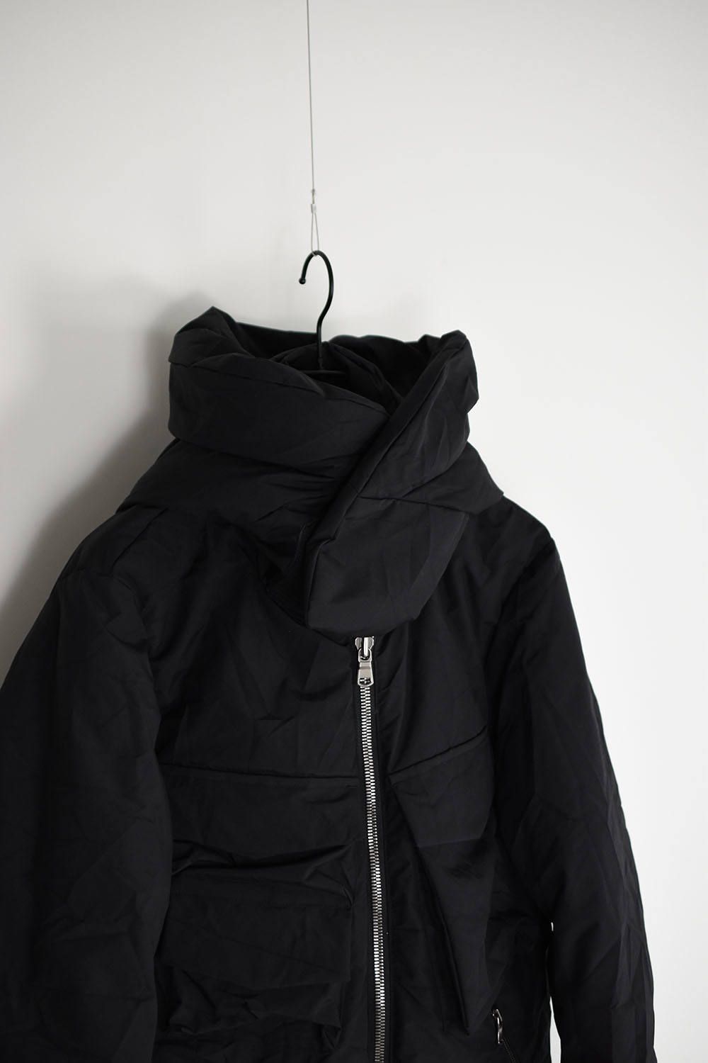 《ラスト1点!!》High Neck Down Blouson"Black"/ハイネックダウンブルゾン"ブラック"