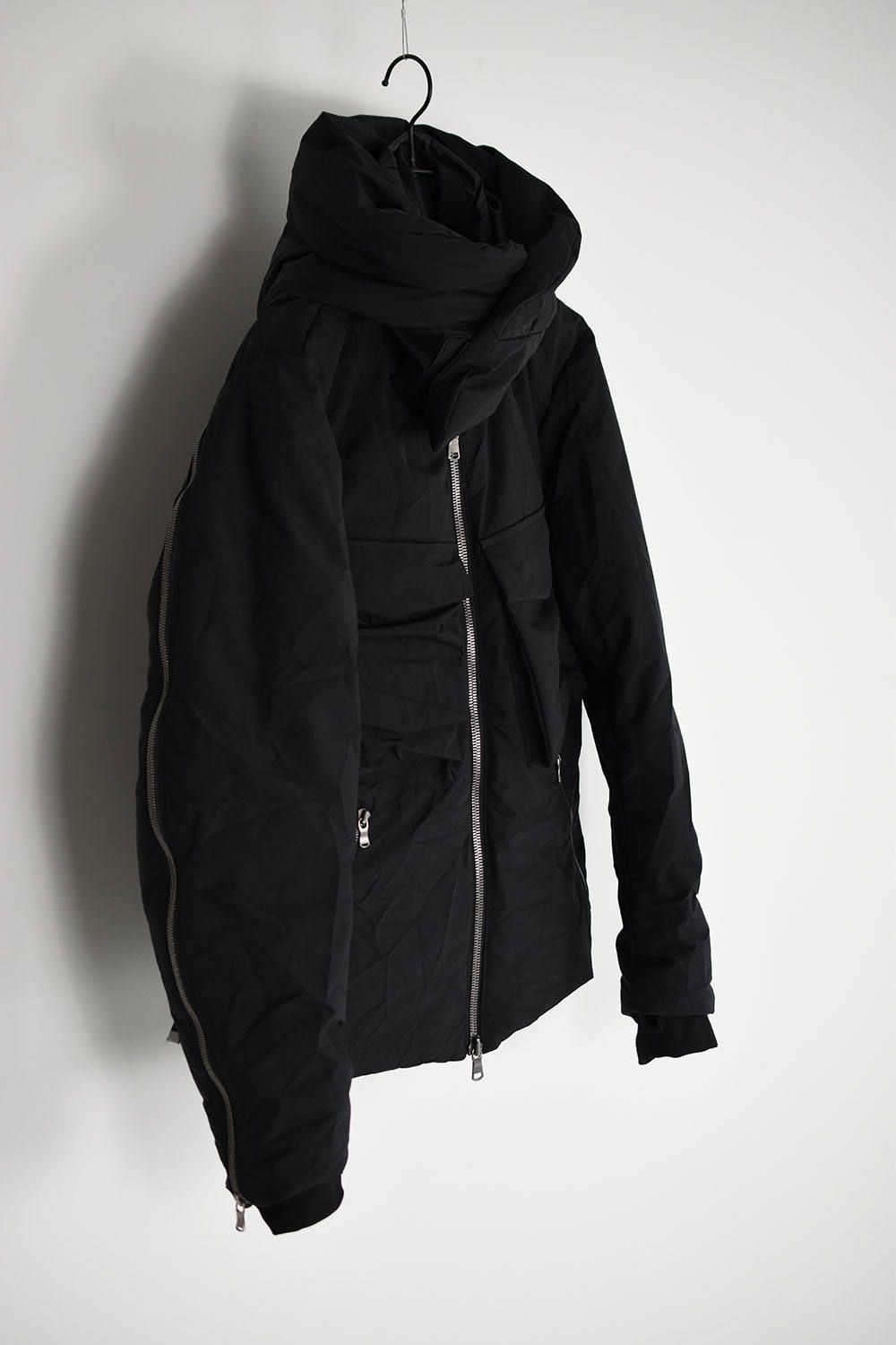 《ラスト1点!!》High Neck Down Blouson"Black"/ハイネックダウンブルゾン"ブラック"