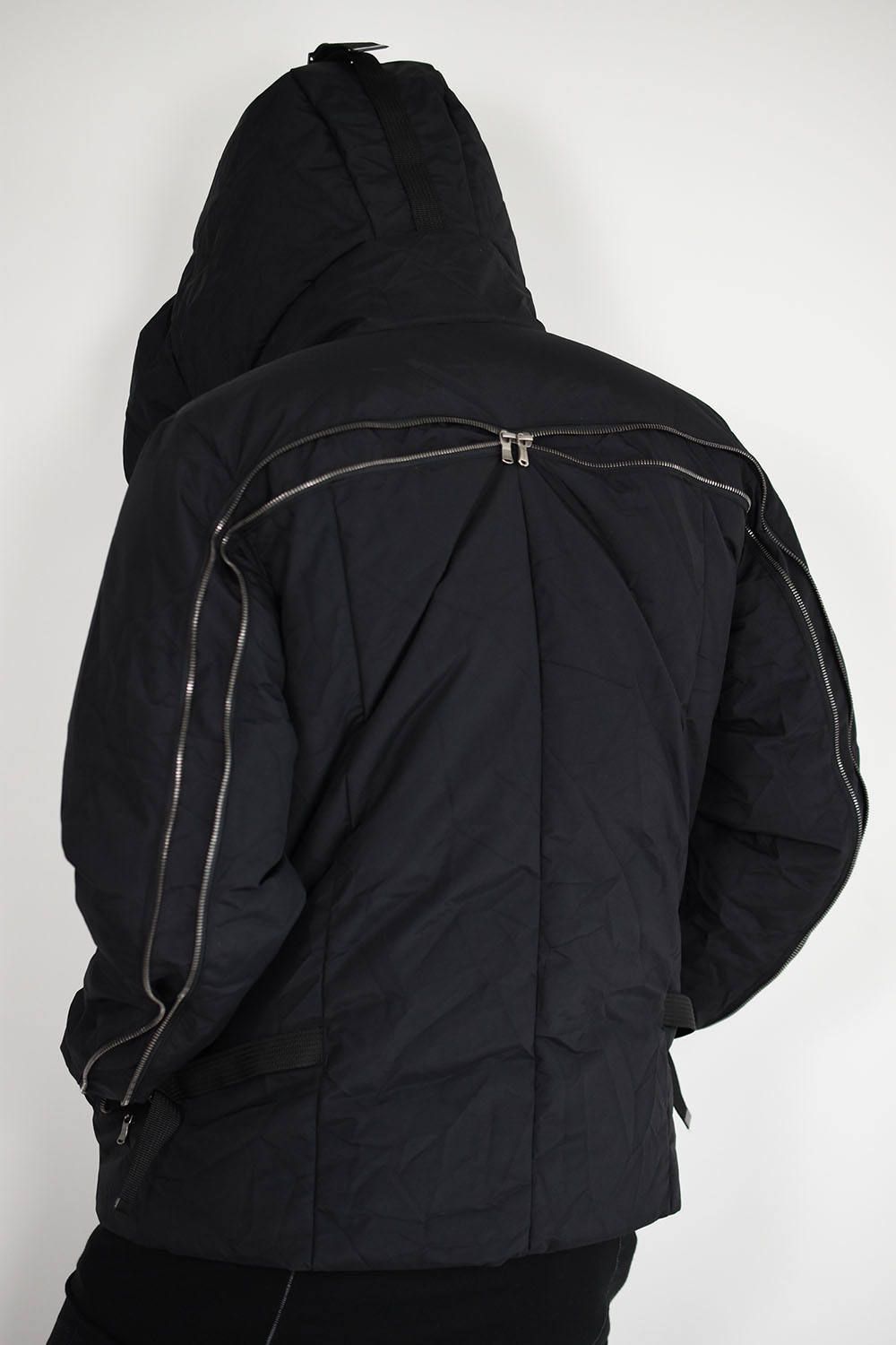 《ラスト1点!!》High Neck Down Blouson"Black"/ハイネックダウンブルゾン"ブラック"