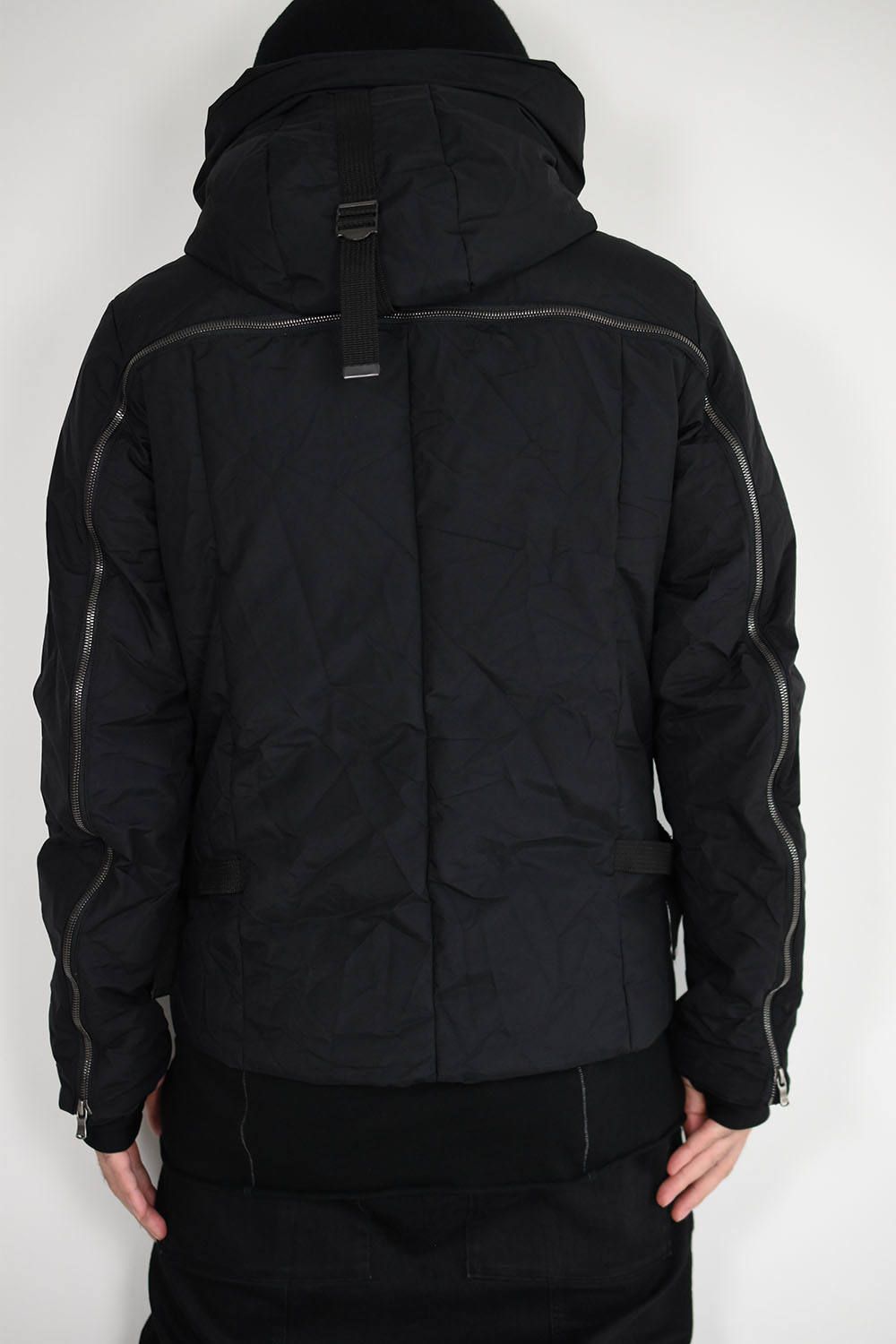 《ラスト1点!!》High Neck Down Blouson"Black"/ハイネックダウンブルゾン"ブラック"