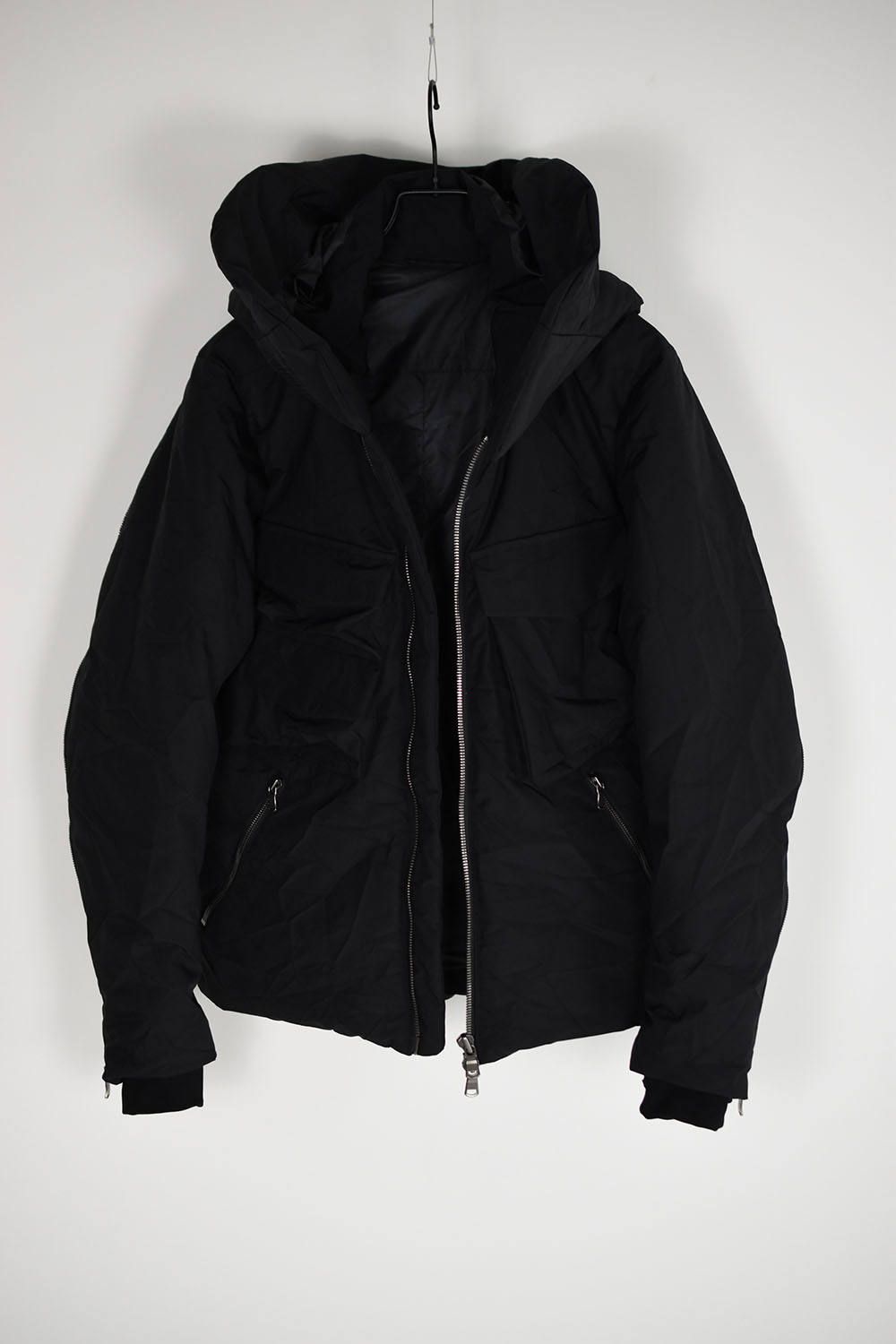 《ラスト1点!!》High Neck Down Blouson"Black"/ハイネックダウンブルゾン"ブラック"