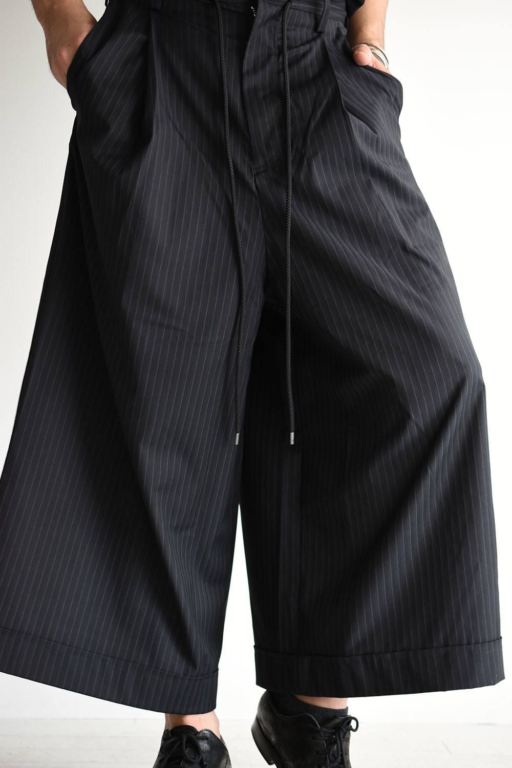 《ラスト1点!!》Super Baggy Trousers"Black Stripe"/スーパーバギートラウザー"ブラックストライプ"