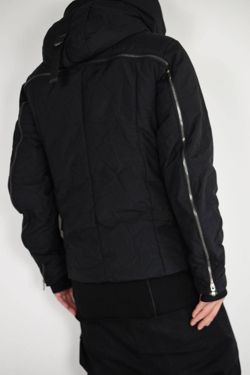 《ラスト1点!!》High Neck Down Blouson"Black"/ハイネックダウンブルゾン"ブラック"