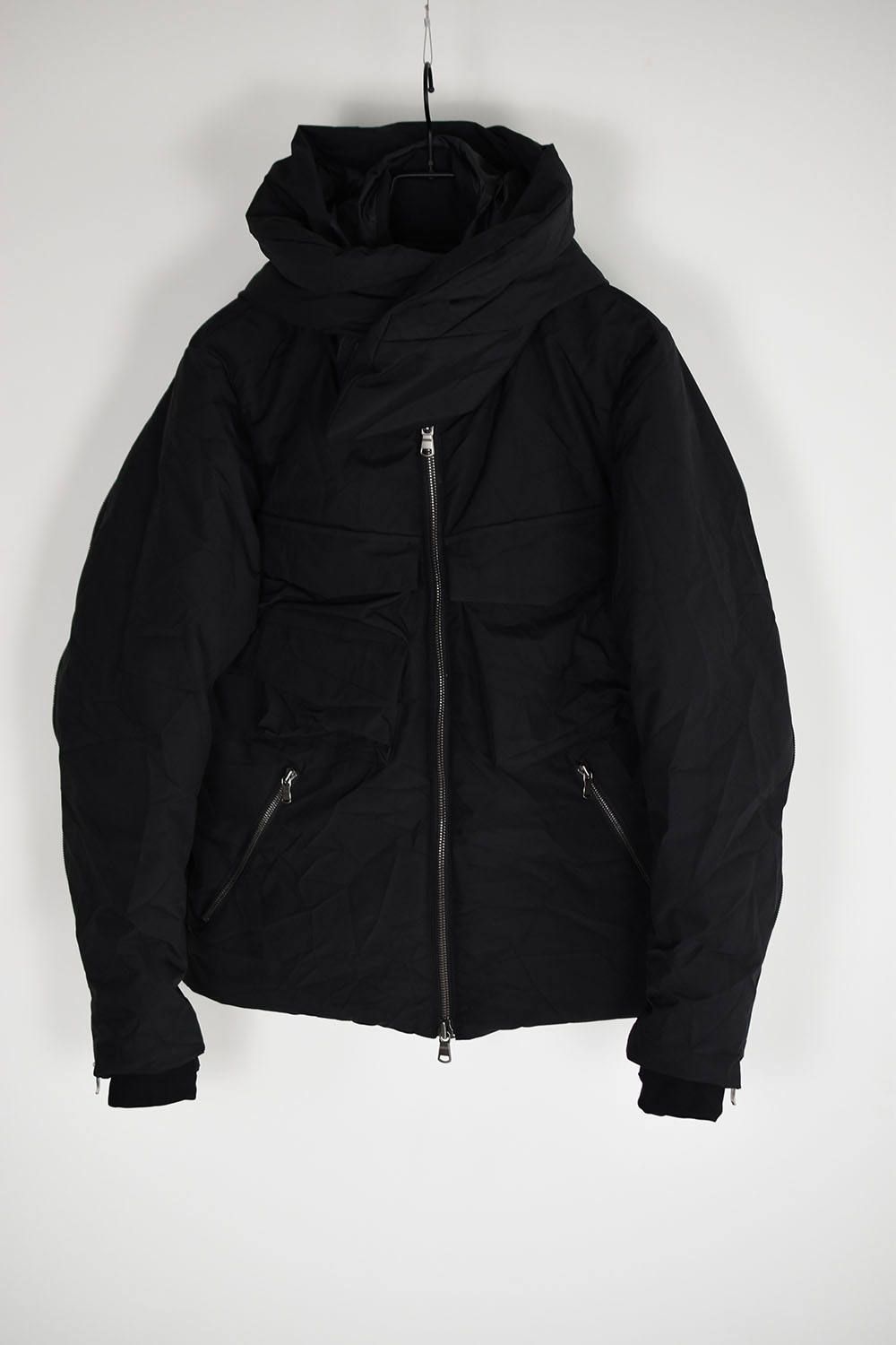 《ラスト1点!!》High Neck Down Blouson"Black"/ハイネックダウンブルゾン"ブラック"