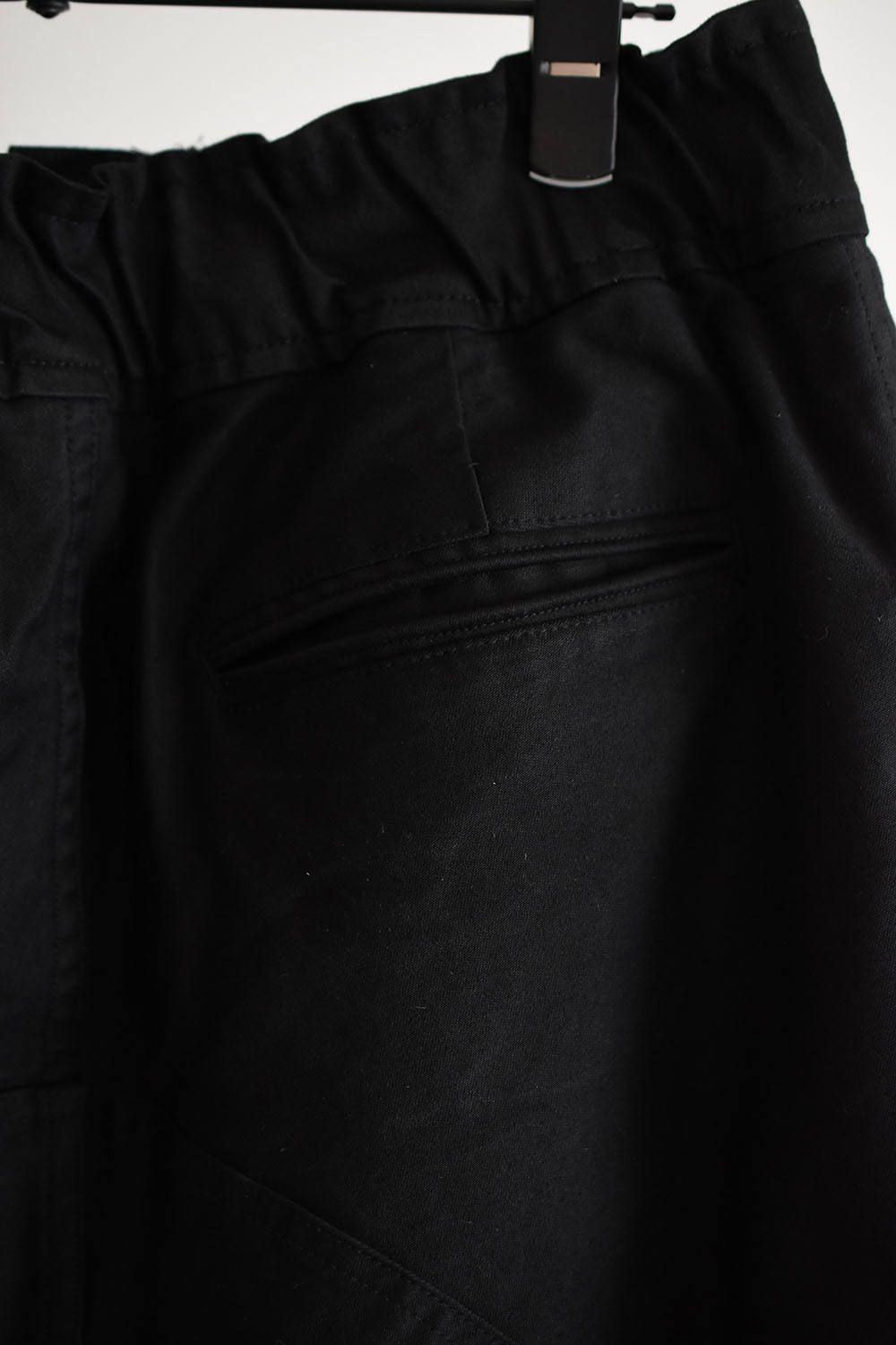 LAYERED PARACHUTE PANTS"Black"/レイヤードパラシュートパンツ"ブラック"