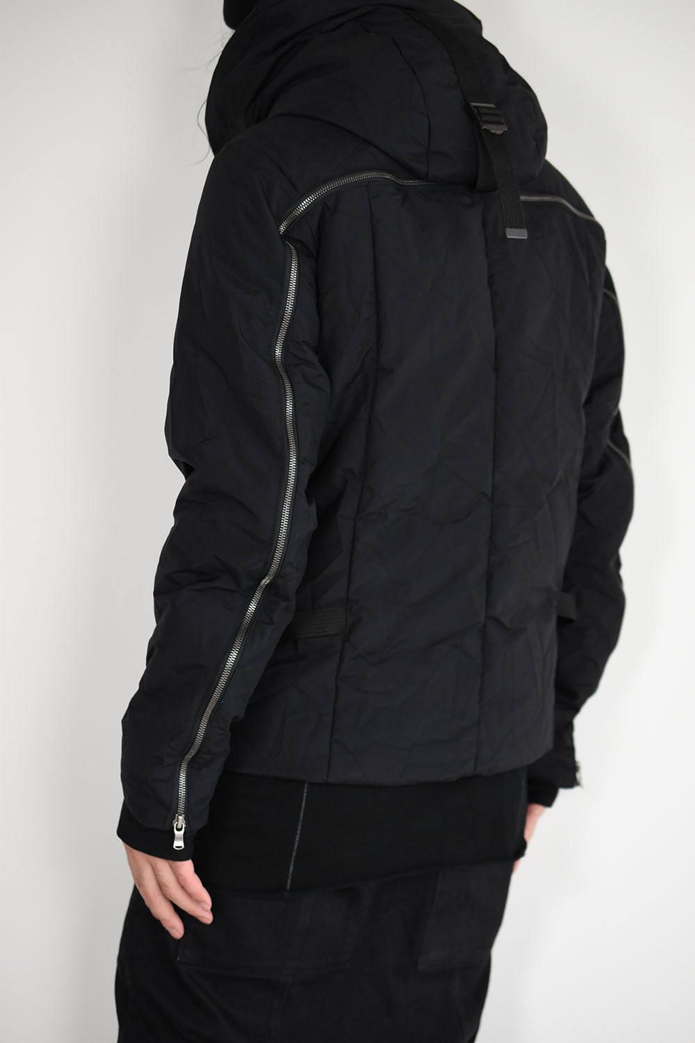 《ラスト1点!!》High Neck Down Blouson"Black"/ハイネックダウンブルゾン"ブラック"