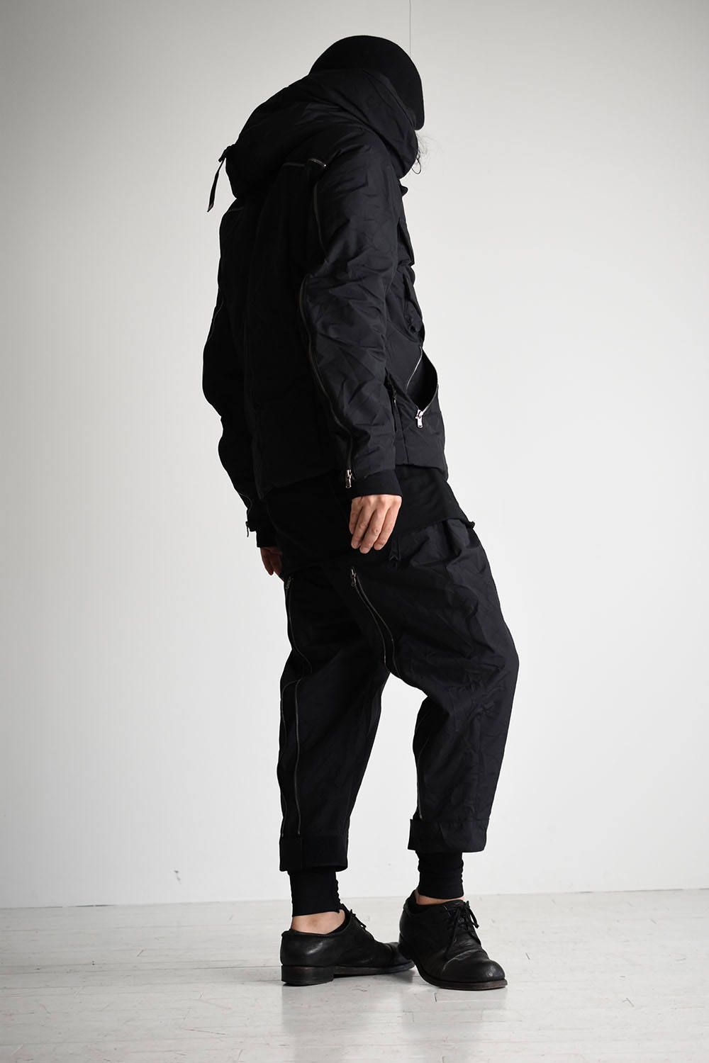 《ラスト1点!!》High Neck Down Blouson"Black"/ハイネックダウンブルゾン"ブラック"