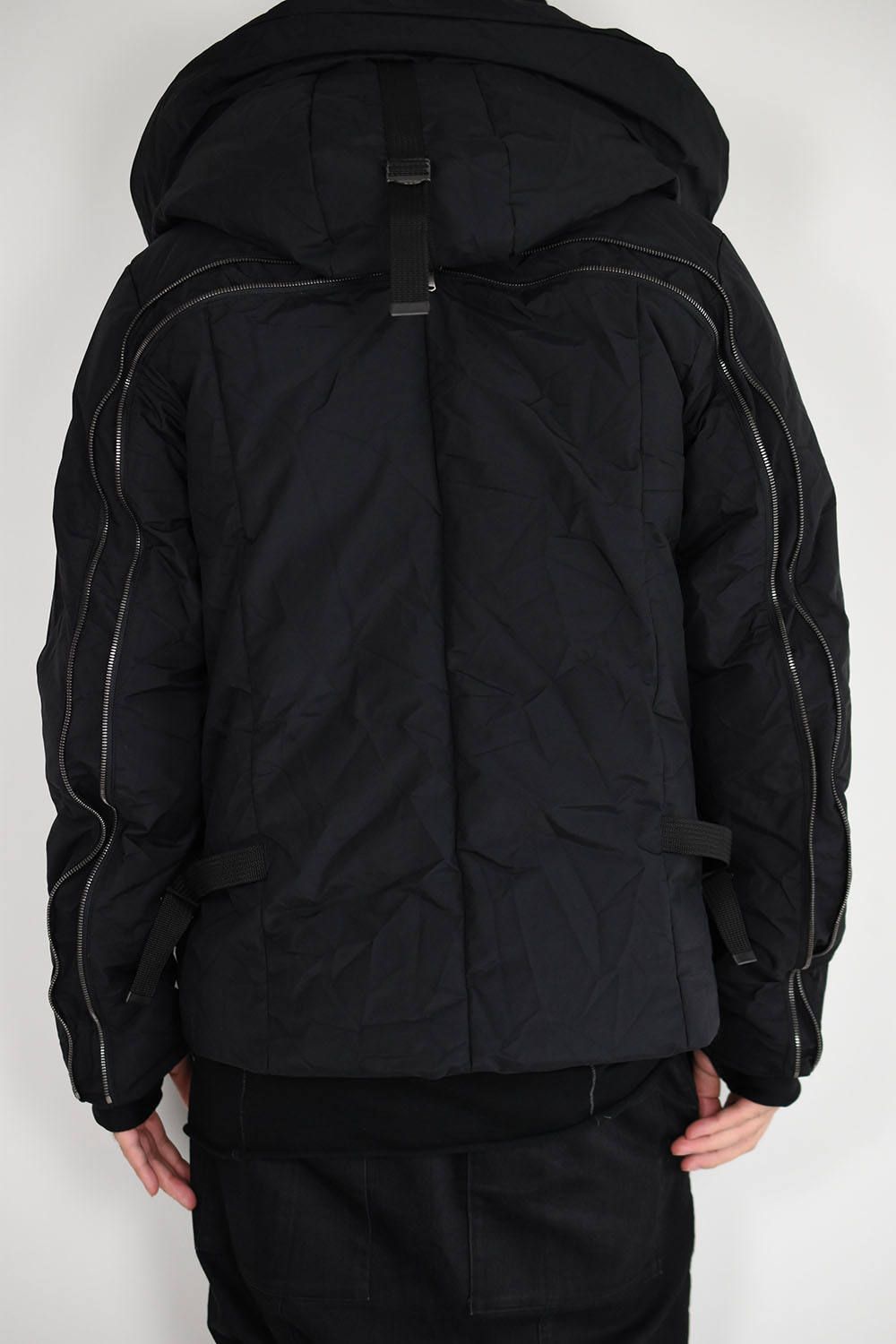 《ラスト1点!!》High Neck Down Blouson"Black"/ハイネックダウンブルゾン"ブラック"