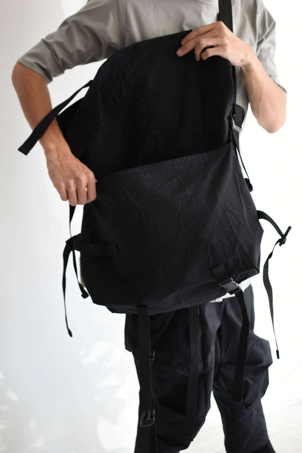 《ラスト1点!!》MM_KAOS MESSENGER BAG"Black"/カオスメッセンジャーバッグ"ブラック"