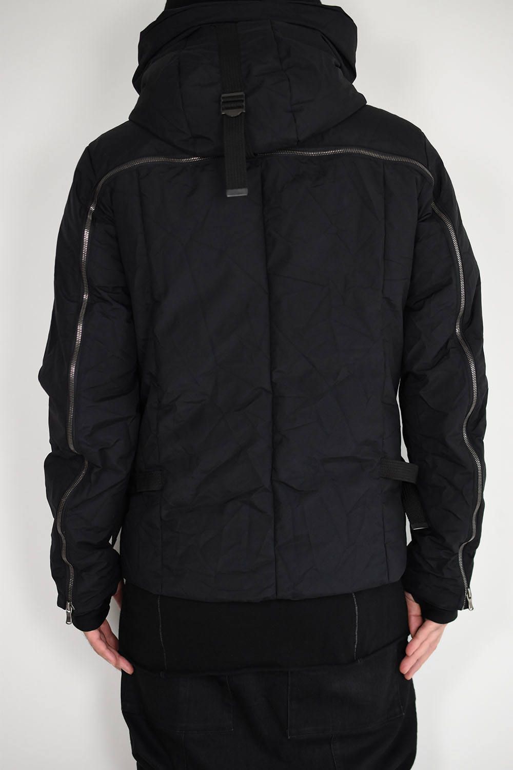 《ラスト1点!!》High Neck Down Blouson"Black"/ハイネックダウンブルゾン"ブラック"