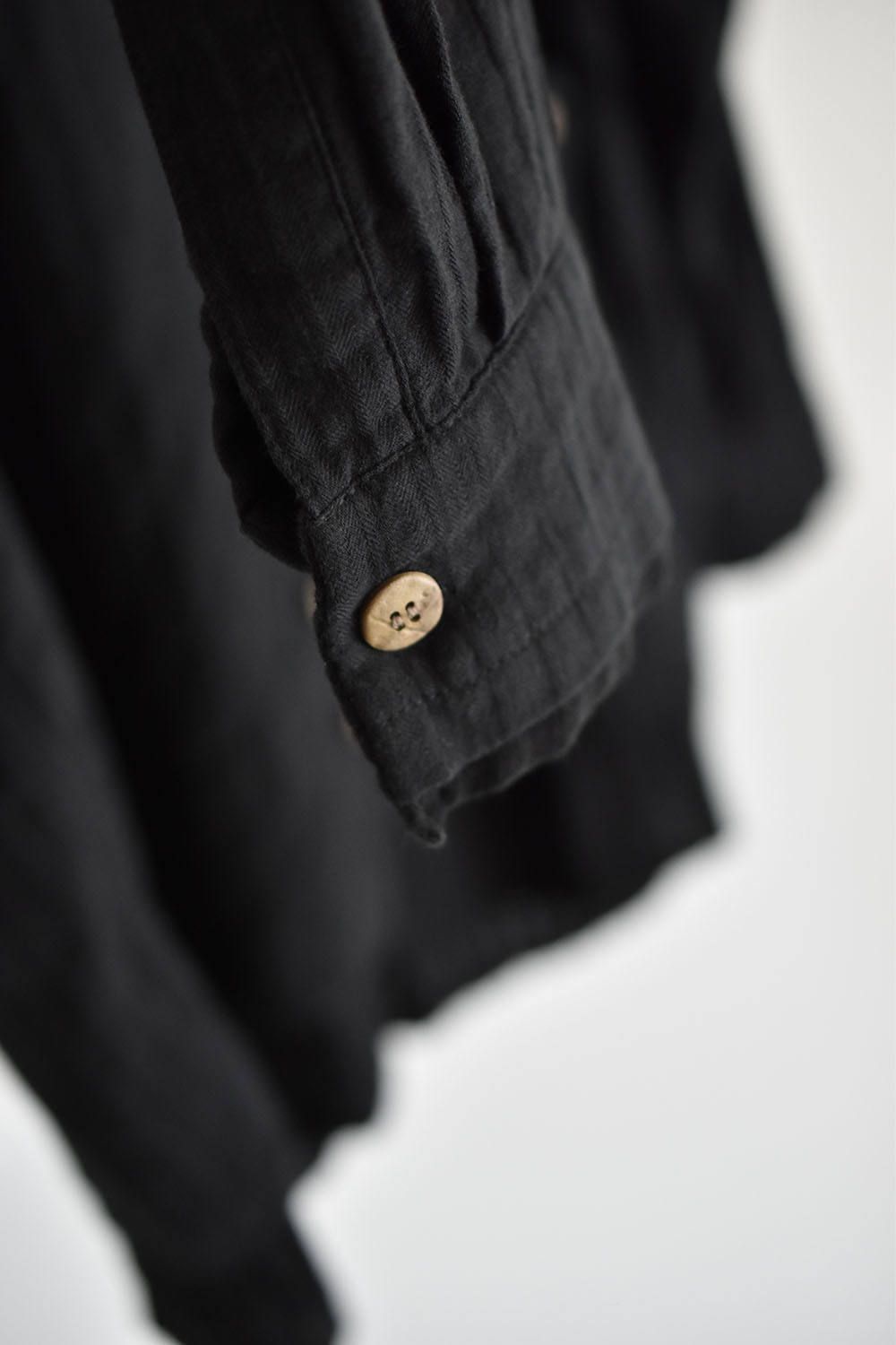 Layered Shirts "Black" /レイヤードシャツ"ブラック"