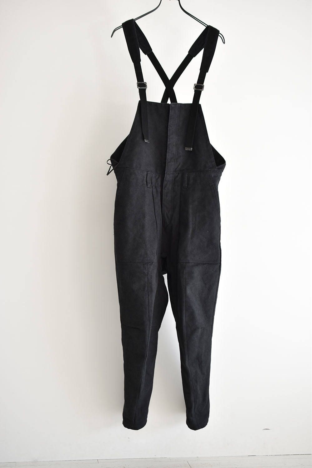 Heavy Canvas Tapered Cropped Overall