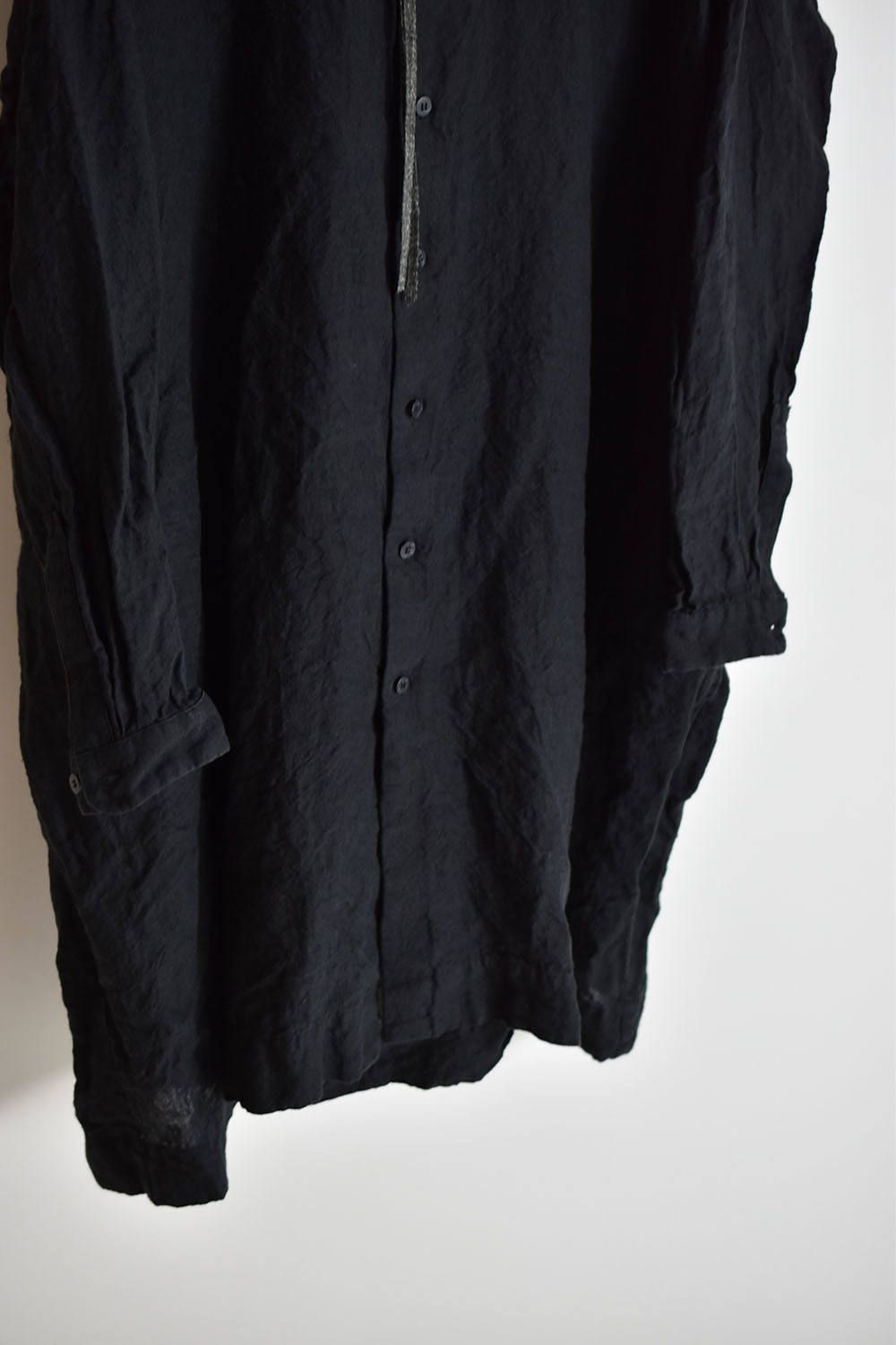 Long Shirts"Black"/ロングシャツ"ブラック"