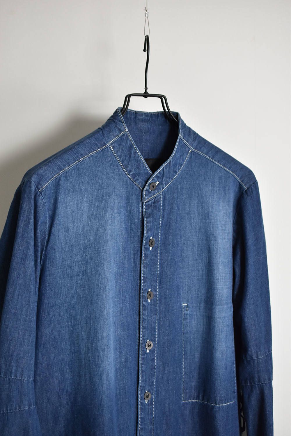 Denim Long Shirt Jaket"Indigo"/デニムロングシャツジャケット"インディゴ"