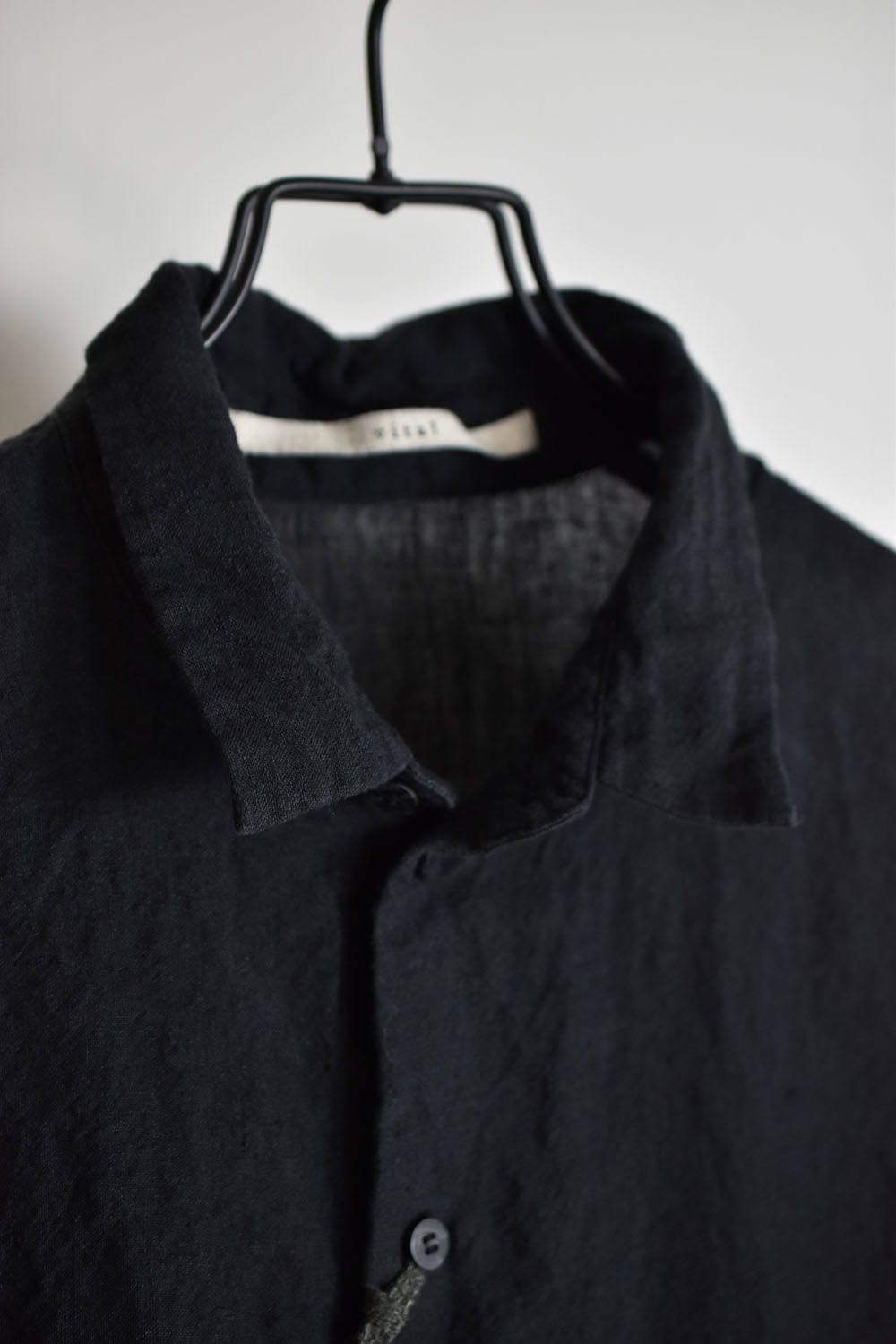 Long Shirts"Black"/ロングシャツ"ブラック"