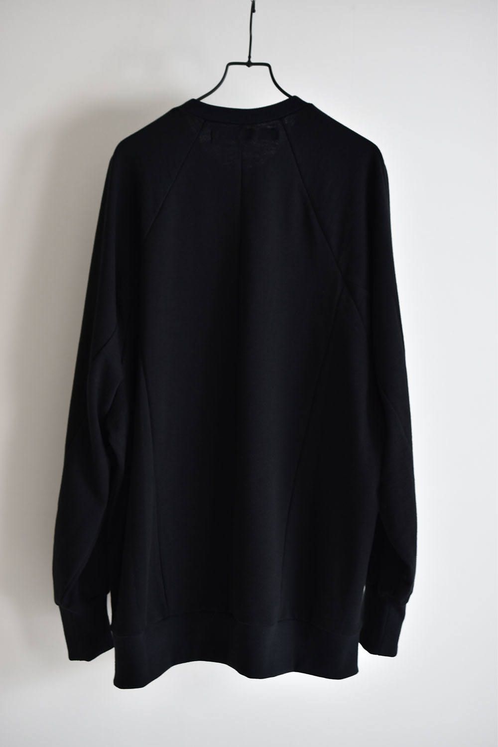 《ラスト1点!!》Long Over size Sweater"Black"/ロングオーバーサイズスウェット"ブラック"