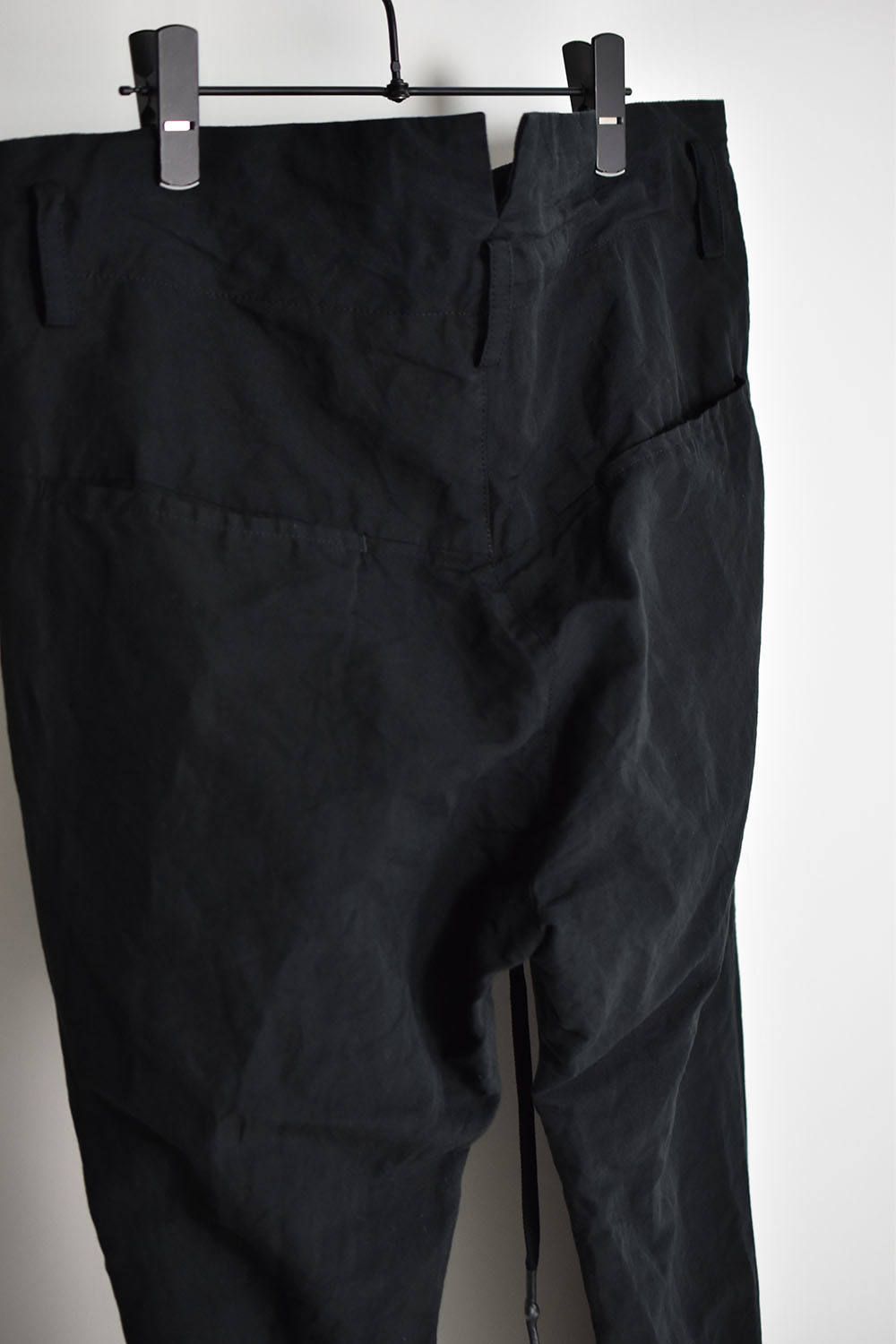 《ラスト1点!!》Bandage Slim Easy Pants"Black"/バンテージスリムイージーパンツ"ブラック"