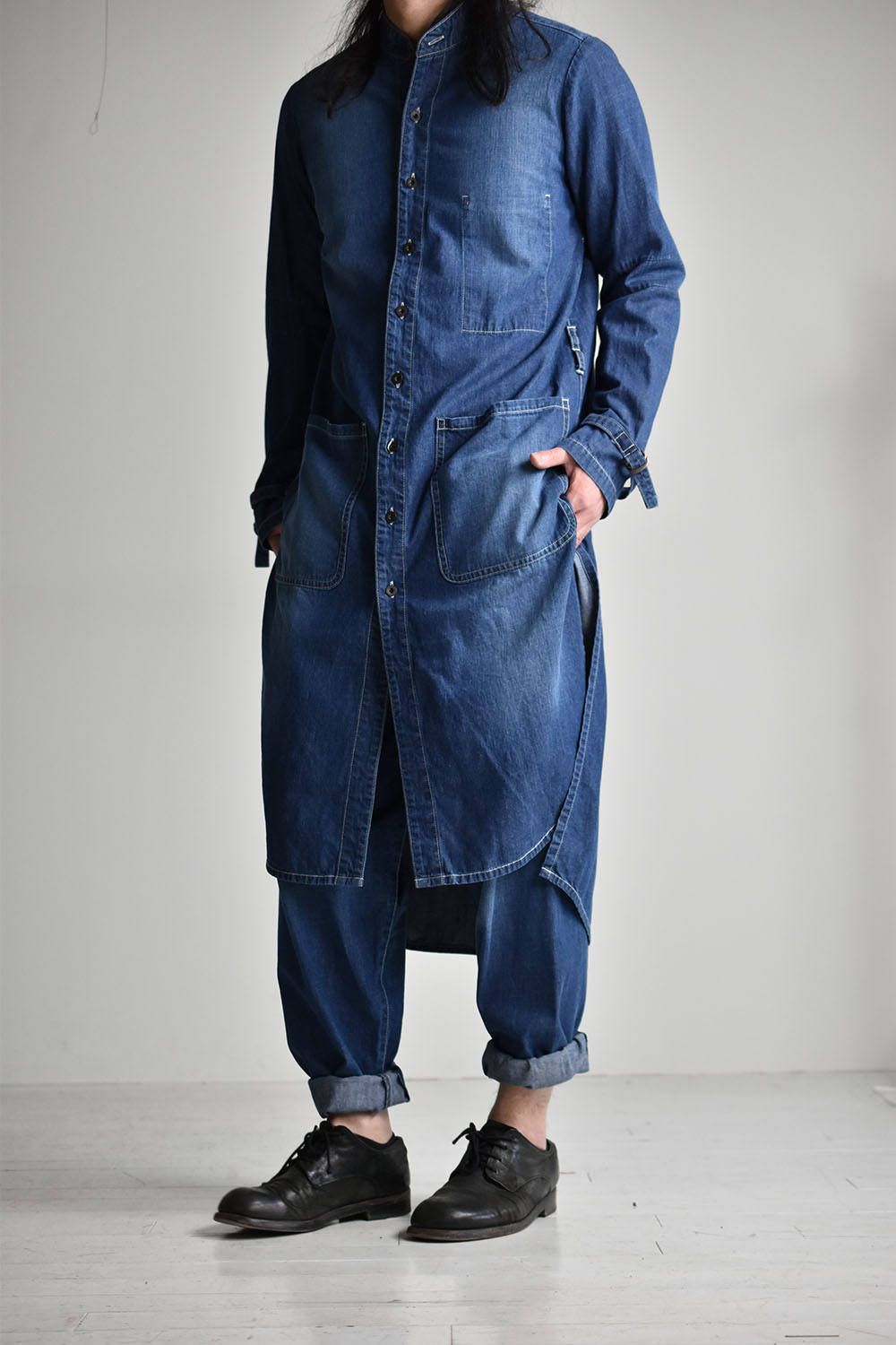 nude:masahiko maruyama - Denim Long Shirt Jaket