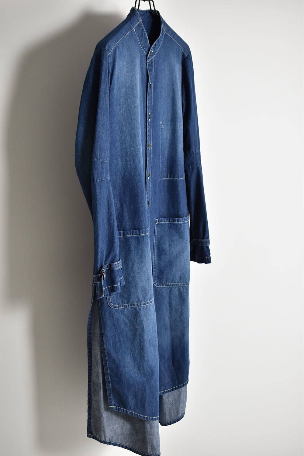 Denim Long Shirt Jaket"Indigo"/デニムロングシャツジャケット"インディゴ"