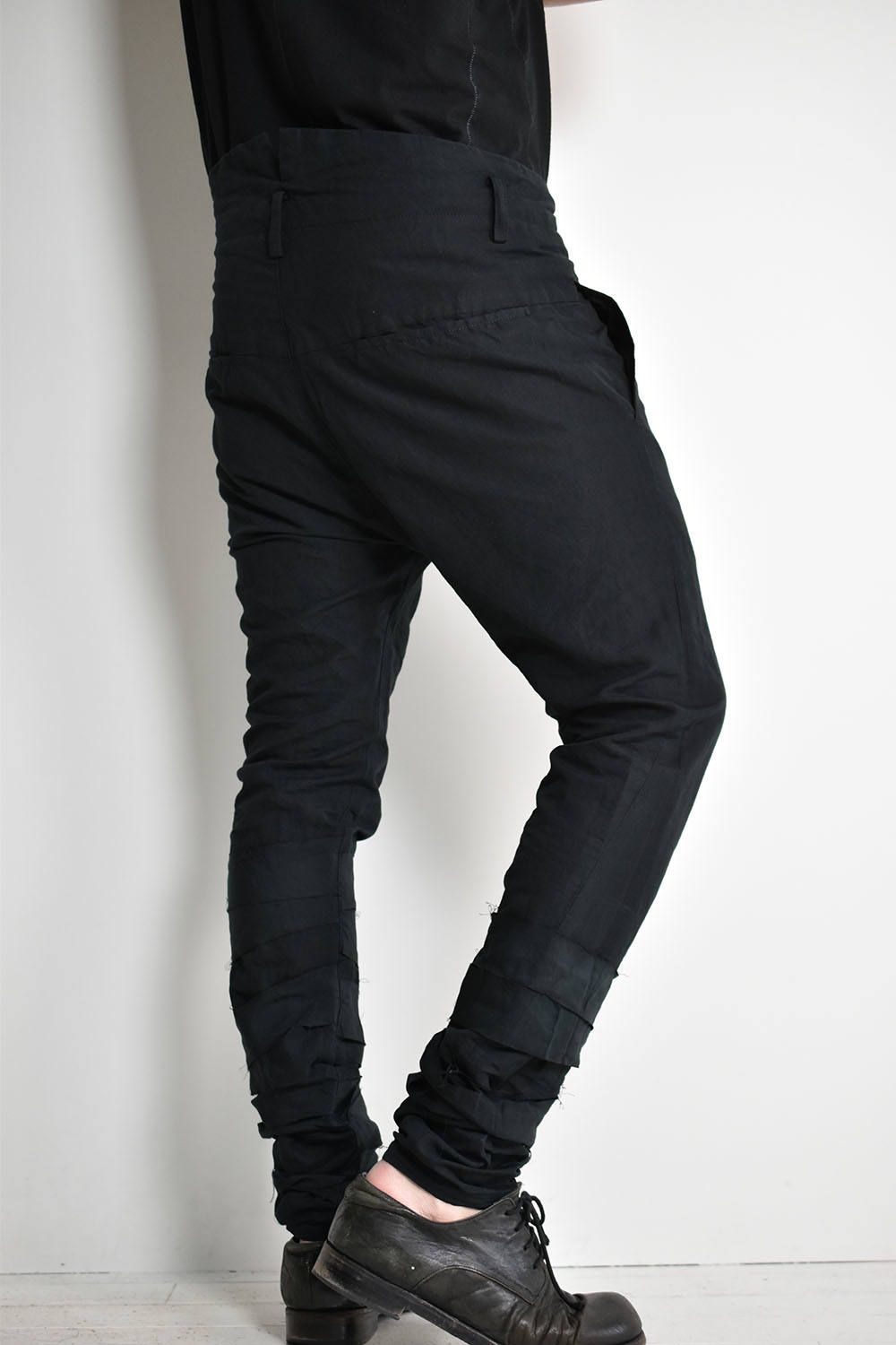 《ラスト1点!!》Bandage Slim Easy Pants"Black"/バンテージスリムイージーパンツ"ブラック"