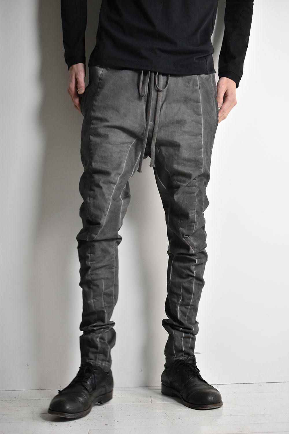 A.F ARTEFACT - Cold Dyed Anatomical Fitted Long Pants
