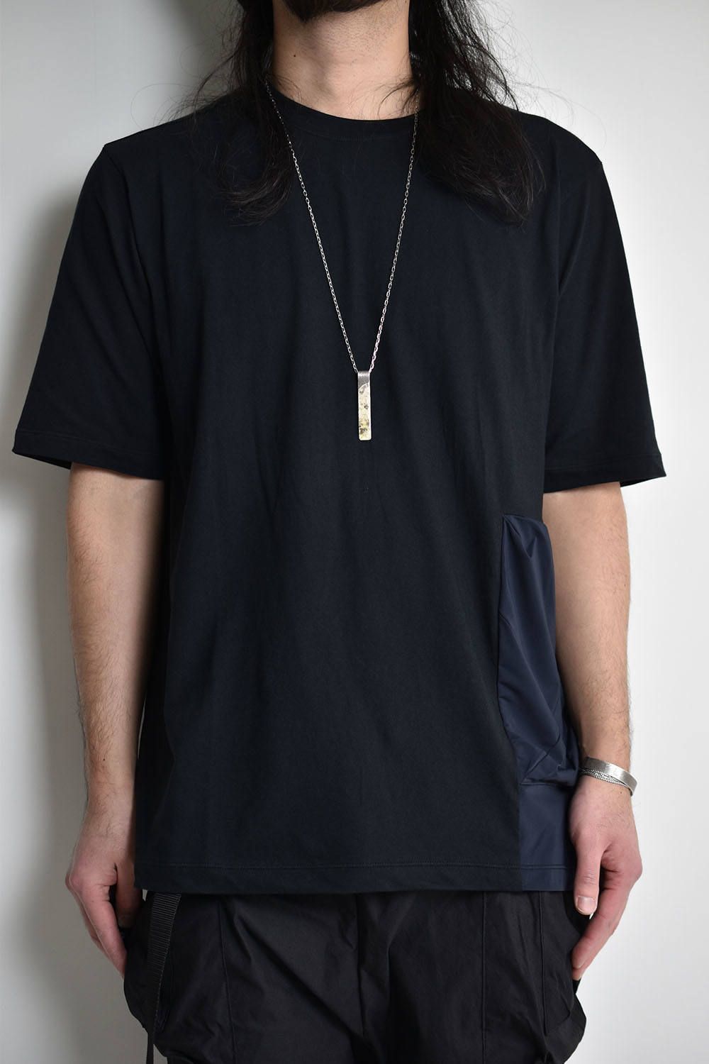 Cordura Pocket Short Sleeve Tee"Black"/天竺コーデュラポケットTee"ブラック"