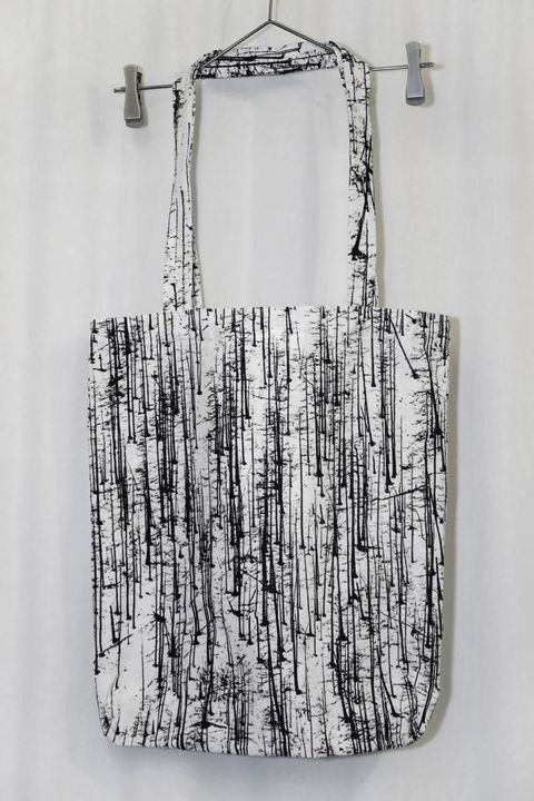-NO MA(N)D'S LAND'-FOREST- PRINT TOTE BAG/トートバッグ